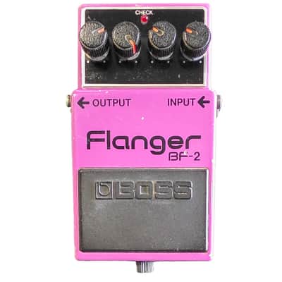 Boss BF-2 Flanger 1984-1990 (Green Label) Made In Japan | Reverb