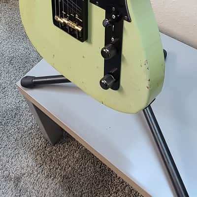 MJT All Parts Telecaster VIDEO NOW 👂 ITEXCELLENT 🎸 Relic Partscaster Demarzio - P90 Neck 2026 - Green image 3
