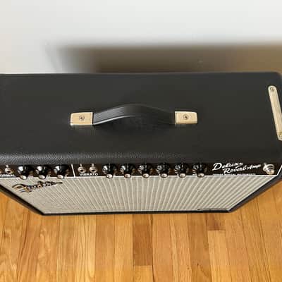 Fender Tone Master Deluxe Reverb 1x12" Guitar Combo Amp - Excellent Condition with Cover & Footswitch image 5
