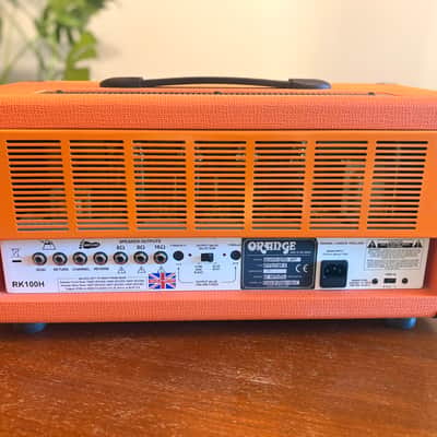 Orange Rockerverb 100 2-Channel 100-Watt Guitar Amp Head Mark 1 2004 - 2009 Orange image 9
