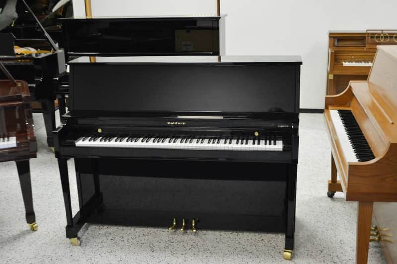 Baldwin Profesional Upright Piano 215E Professional Upright Black Polish image 1