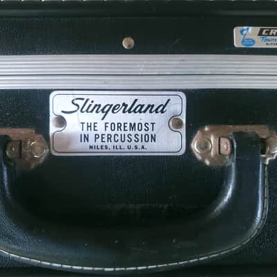 Slingerland Snare Case, 5x14, 2 Compartment, Niles Badge Vintage 1960s image 3