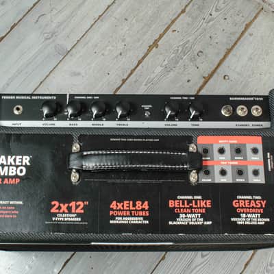 ISS87517-ST Fender - 2016 Bassbreaker 18/30 - 2x12 30 Watt Tube Guitar Combo Amp - x3933 - NOS image 7