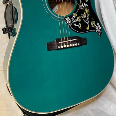 NEW! ! Gibson Hummingbird Standard - Translucent Teal - Acoustic Electric - Authorized Dealer - 4.9 lbs - G05734 image 6