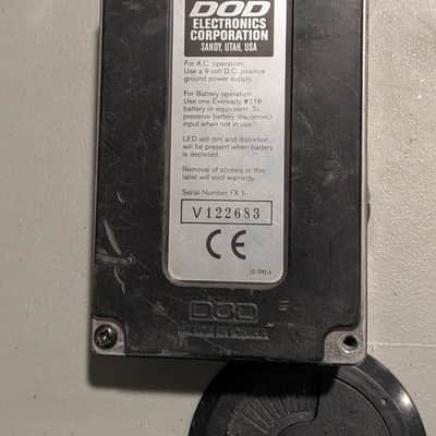 DOD Death Metal Distortion FX86B 1990s - Black image 2