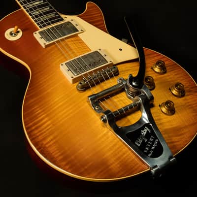 Gibson Murphy Lab Wildwood Spec 1960 Les Paul Standard - Light Aged, Bigsby image 5