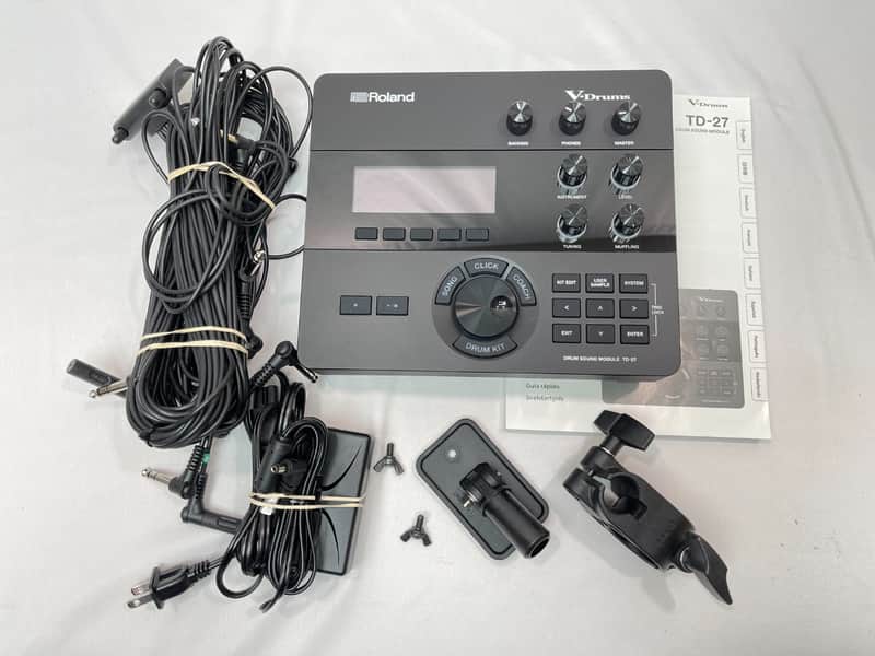 Roland TD-27 Electric Drum Brain Module V-Drum TD27 Updated to Program Version 2.21 image 1