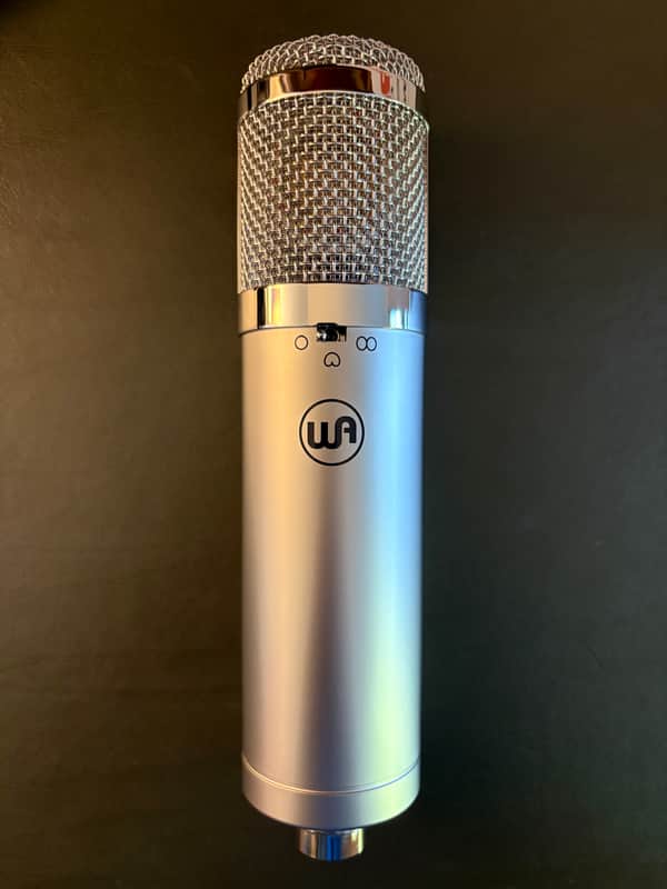 Warm Audio WA-47jr Large Diaphragm Multipattern FET Condenser Microphone 2018 - Present - Nickel image 1