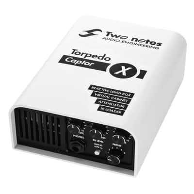 IN STOCK Two Notes Torpedo Captor X 8 Ohm Stereo Reactive Load Box DI Speaker Cab Sim Attenuator image 2
