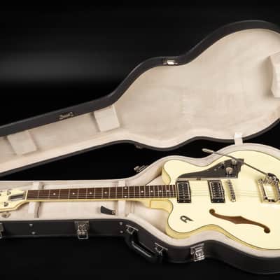 2018 Duesenberg Fullerton CC - Vintage White | German Semi-Hollow Thinline Tremolo P90 Pickup PLEK | CoA OHSC image 24