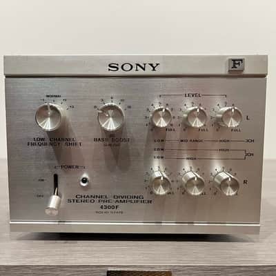 Sony TA-4300F Channel Dividing Stereo Preamplifier image 4