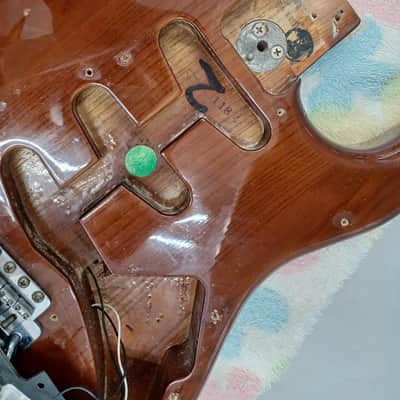 Fender Stratocaster Electric Guitar 1970s Vintage Model image 17