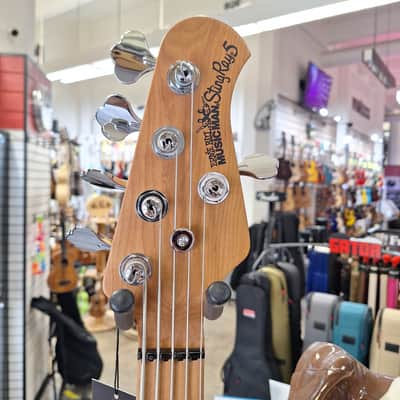 Ernie Ball Music Man StingRay Special 5 HH with Roasted Maple Fretboard 2026 - Hot Honey 9.0 pounds image 6