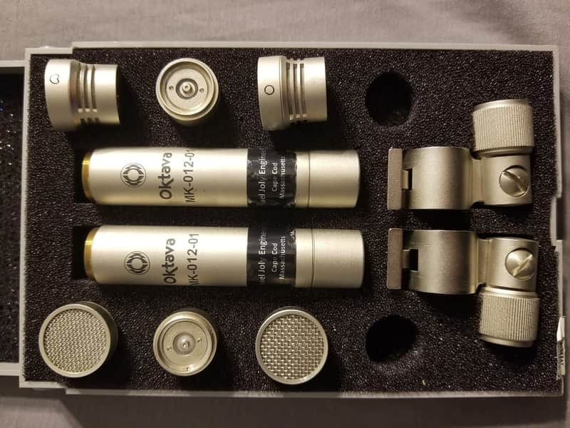 Oktavamod Michael Joly Modified Oktava MK-012 w Cardioid & Omni Capsules image 1