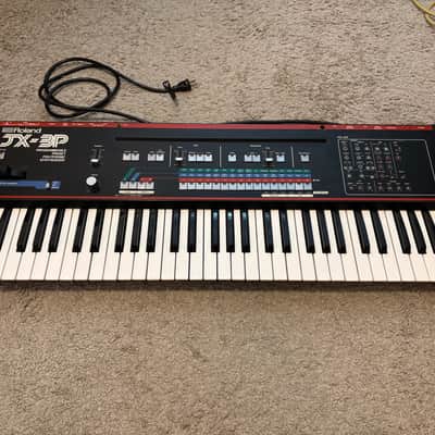 Roland JX-3P 61-Key Programmable Preset Polyphonic Synthesizer 1983 - 1985 Black