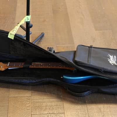 2020 Mario Martin S-Type Madagascar Roasted Neck Electric Guitar Deep Lake Placid Blue Factory Relic + COA OGB image 23