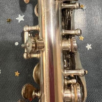 H.Bettoney "Silva Bet" Metal Clarinet 1930-40 - Silver image 18