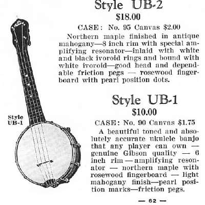Vintage “The Gibson” UB-1 Banjo Ukulele / Banjo-Uke / Banjolele image 19
