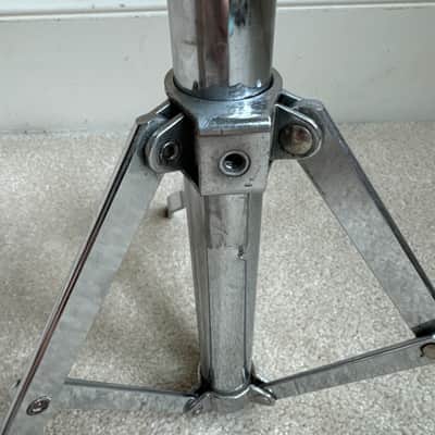 Ludwig Vintage Atlas Snare Drum Stand 3 Legged Base Part - Bonham Like 70s - Chrome image 2