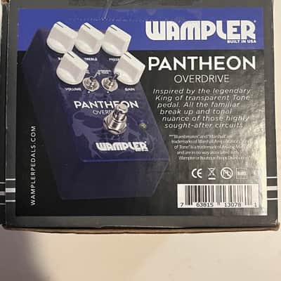 Wampler Pantheon Overdrive 2018 - 2019 - Blue image 4