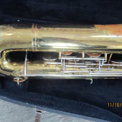 Selmer Bundy Baritone Saxophone with case image 6