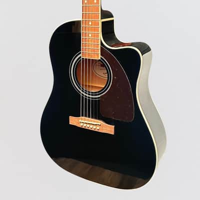 Epiphone J-45 EC Studio Acoustic-Electric Guitar - Black image 3