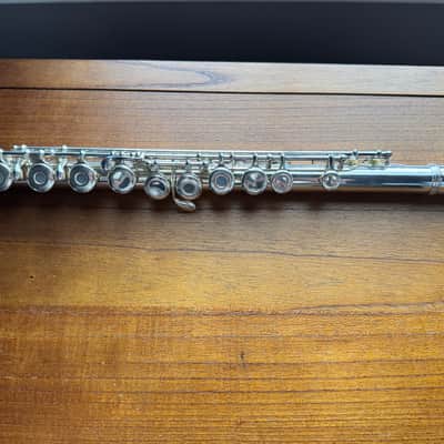 Jupiter 611RBSO Deluxe Standard Series Open-Hole Flute with Offset G, B-Foot 2010s - Silver-Plated image 19