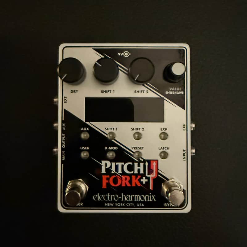 Electro-Harmonix Pitch Fork+ Polyphonic Pitch Shifter 2020 - Present - Silver image 1