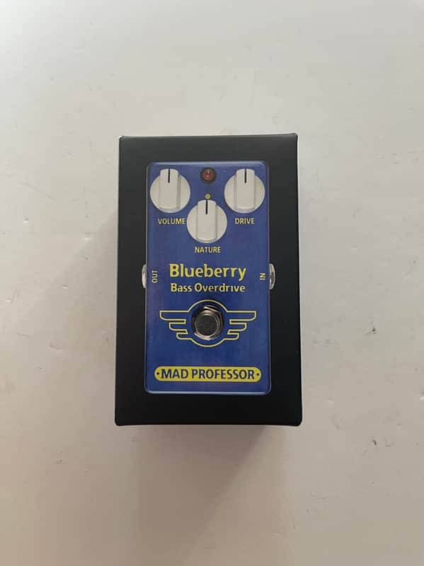 Mad Professor Blueberry Bass Overdrive Guitar Effect Pedal - Brand New image 1