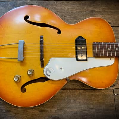 1965 Epiphone E422T Century Sunburst with hard shell case image 19