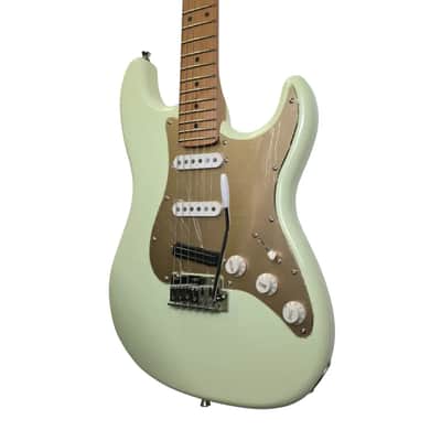 Electric Guitar Jet Guitars JS400 OW KR HSS Kairon Limited Edition Free Setup image 9