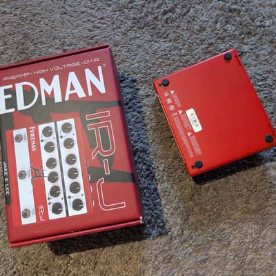 Friedman IR-J Jake E. Lee Signature Dual Tube Preamp 2024 - Present - Red / White image 3