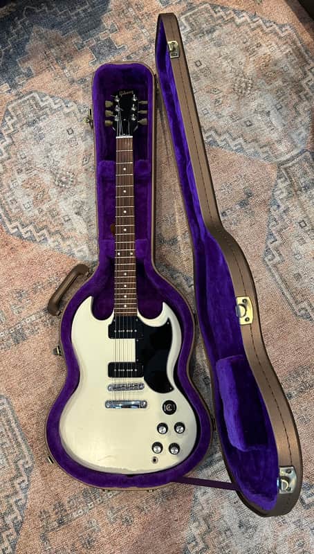 Gibson SG Special '60s Tribute 2011 - 2012 - Worn White | Reverb