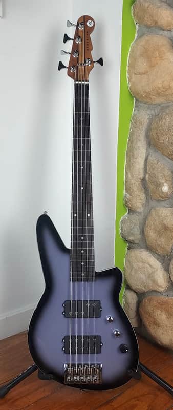 Reverend Mercalli 5 with Rosewood Fretboard Periwinkle Burst (w/all original papers and truss wrenches!) image 1