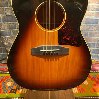 1963 Gibson LG-1-New Wood Bridge W/ Hardshell Case image 3