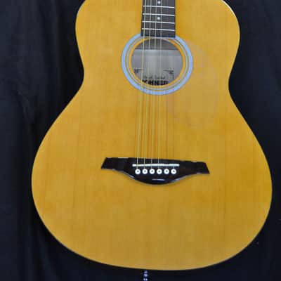 Hohner HW200 Western Series Steel String Acoustic Guitar Natural
