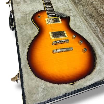 ESP E-II Eclipse Flame Maple Tobacco Sunburst 2014 image 1
