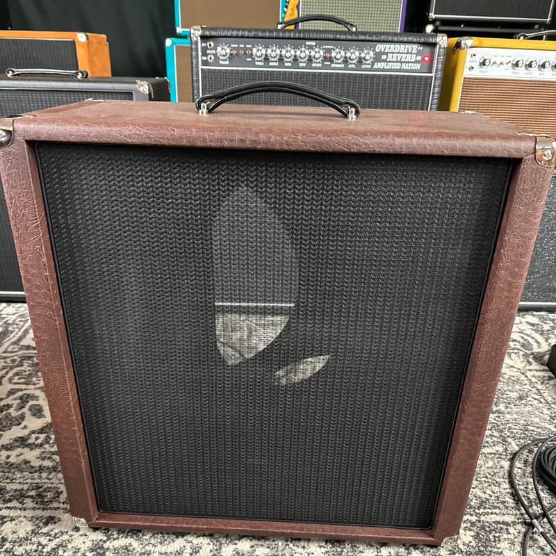 Amplified Nation 2x12 Speaker Cabinet - WGS 50w BlackHawk, Celestion 65w Creamback image 1