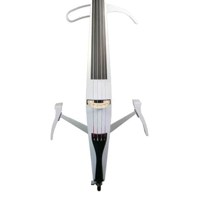 Yamaha SVC-50 Silent Cello, Pearl White image 5