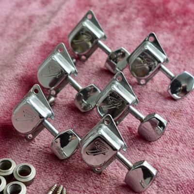 Vintage 1968 Fender Stratocaster "F" Tuners 1967 Telecaster Strat Tele image 1