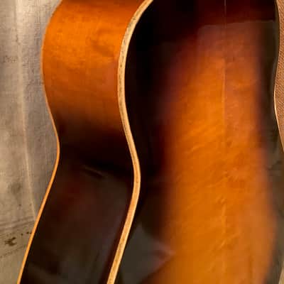 Epiphone FT-75  Seventy Five 1944 Sunburst Jumbo Flat-Top image 21