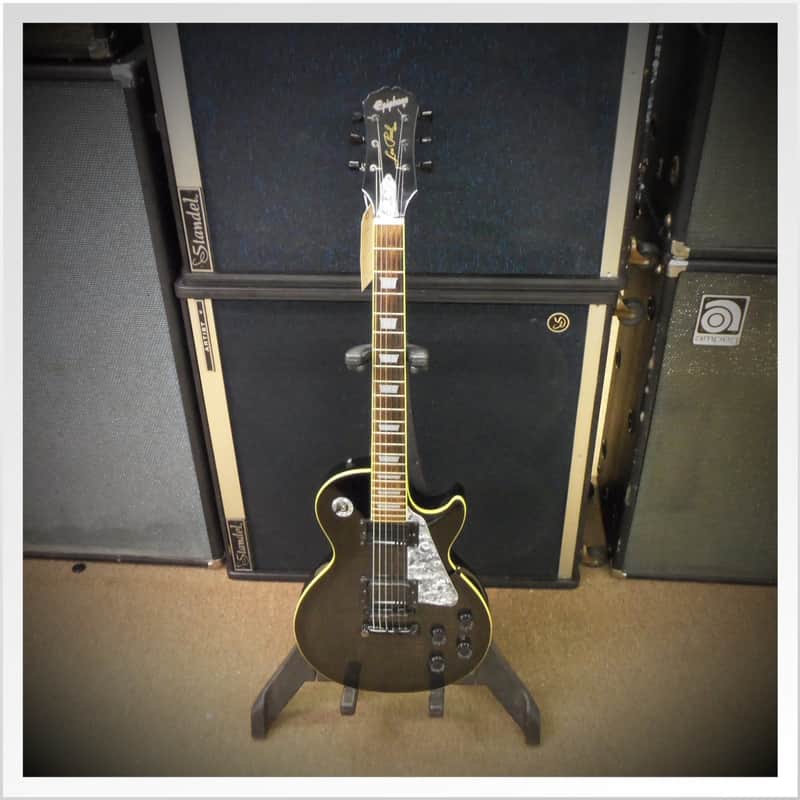 Epiphone Limited Edition Les Paul Standard OBL 1997 Trans Black