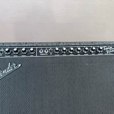 Fender GB Twin Reverb George Benson Signature 2-Channel 85-Watt 2x12" Guitar Combo 2016 - Present - Gray image 5