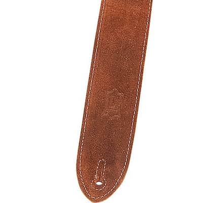 Suede Guitar Strap - Brown - Classics Series - Model MS12