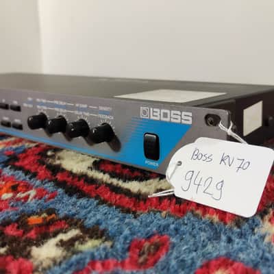Boss RV-70 Digital Stereo Reverb 1990s - Black image 2