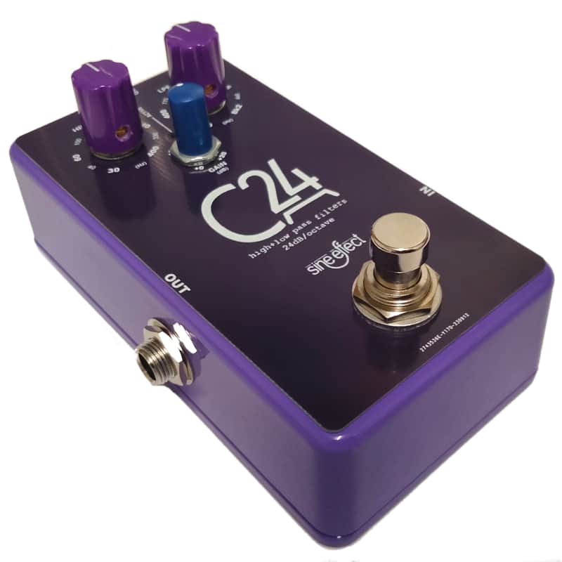 C24 high+low pass filter pedal image 1