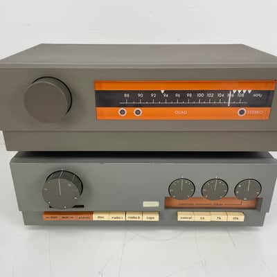 Quad 33 / FM3 / 303 – Pre-Amplifier, Power Amplifier & Tuner Set – Inc. Cables image 3