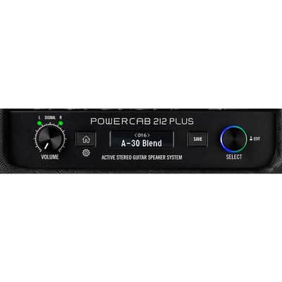 Line 6 Powercab 212 Plus 500W 2x12 Powered Stereo Guitar Speaker Cab Regular Black and Silver image 10