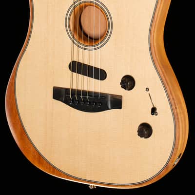 Fender American Acoustasonic Strat Natural Ebony Fingerboard (238) image 1