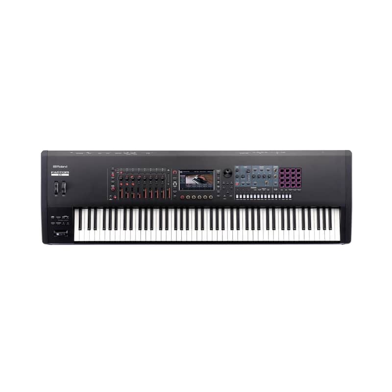 Mint Roland FANTOM 8 EX Synthesizer | Top-Tier FANTOM with 88 Synth-Action Keys | Updated & Enhanced with the Latest Technology | Advanced Sound Engines | Over 7000 Onboard Sounds | Deep DAW Integration image 1